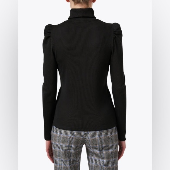 Veronica Beard Black Cedar Turtleneck Size M - Picture 10 of 11